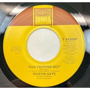 Marvin Gaye Ego Tripping Out / Instrumental 45 R&B Soul 1979 Tamla 54305
